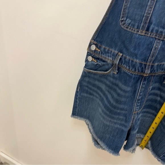 SHORT Denim Overalls Bibs - Picture 7 of 16